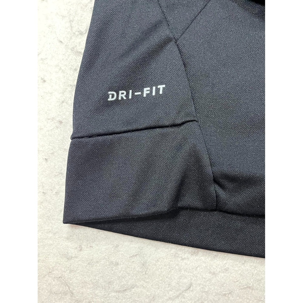 Nike Dri Fit Hoodie Mens 2XL Black Fleece Lined Raglan Sleeve Pullover Thermal - Picture 4 of 11